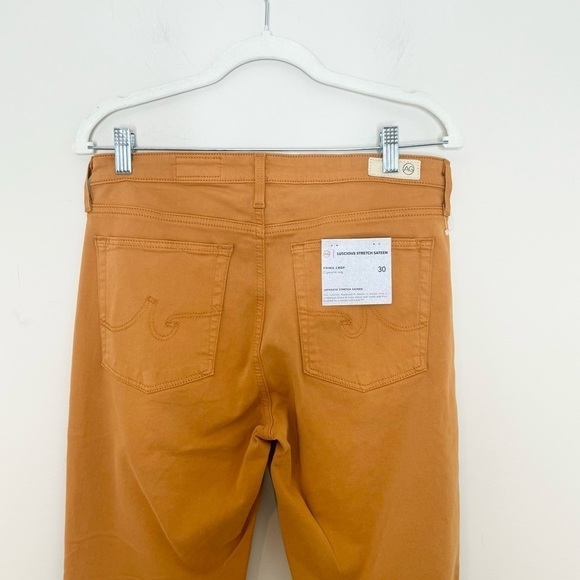 NWT AG ADRIANO GOLDSCHMEID Prima Crop Cigarette Leg Pant Moro Size 30 - Picture 7 of 8